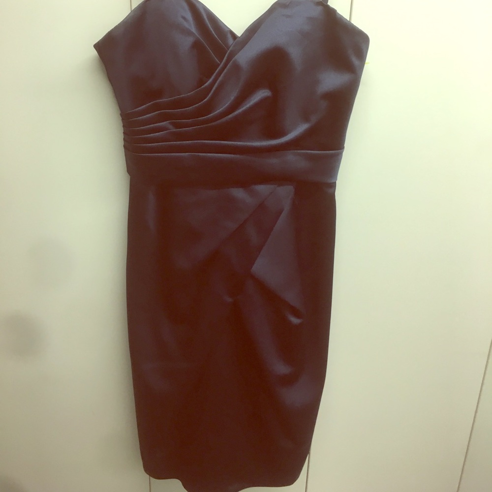 Gorgeous satin dress!